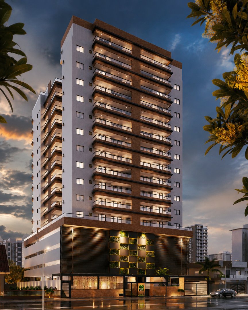 Lançamento no Canto do Forte, 2 dormitórios